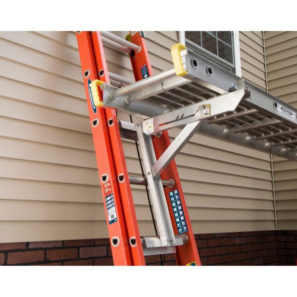 Werner AC10-20-02 Rung Long Body Ladder Jack, Aluminum, Accepts 20 in Stages product image
