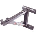 Werner AC10-14-02 Rung Short Body Ladder Jack, Aluminum, 22.56 in L x 4.56 in W x 12.96 in H product image