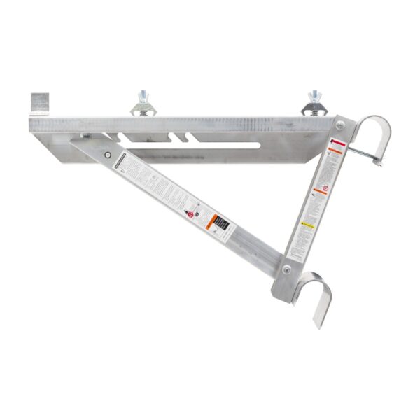 Werner AC10-14-02 Rung Short Body Ladder Jack, Aluminum, 22.56 in L x 4.56 in W x 12.96 in H product image