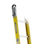 Werner S7701 Top End Cap for S7706-1 Fiberglass Parallel Sectional Ladder, Yellow product image