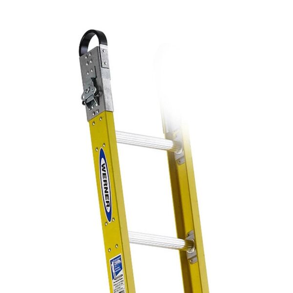 Werner S7701 Top End Cap for S7706-1 Fiberglass Parallel Sectional Ladder, Yellow product image