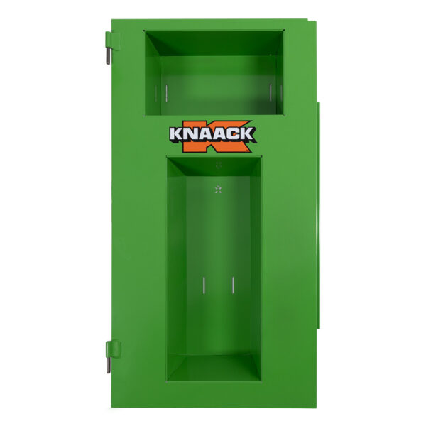 KNAACK SKC-01L Safety Kage Compartment Door, Left, Safety Green, Steel, 52 in L x 31 in W x 9 in H product image