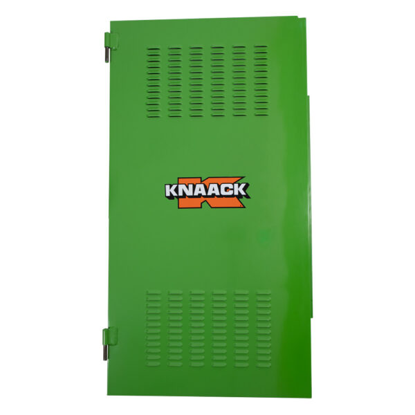 KNAACK SKV-01L Safety Kage Louver Door, Left, Safety-Green, Steel product image