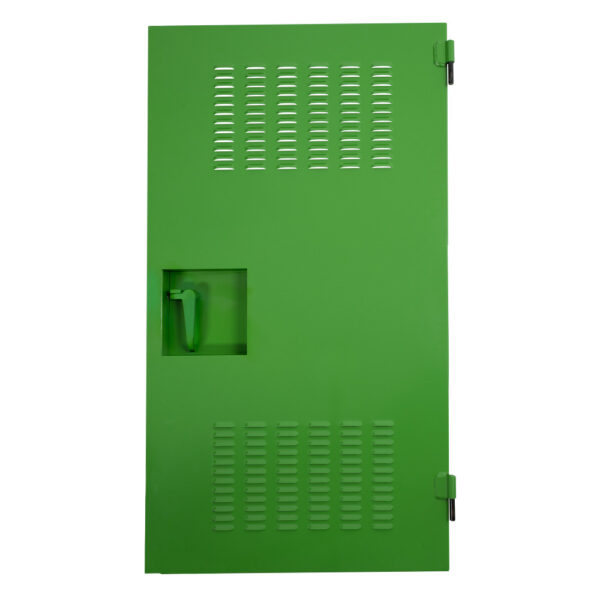 KNAACK SKV-01R Safety Kage Louver Door, Right, Steel, Safety Green product image