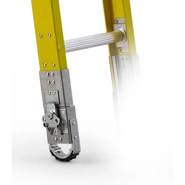 Werner S7702-1 Shoe with Black EPDM Pad for S7706-1 Fiberglass Sectional Ladder, Single Shoe product image