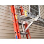 Werner AC10-14-02S Single Rung Short Body Ladder Jack, Aluminum, Fits Stages up to 14 in product image