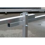 Werner SSP-47 Stanchion Post Assembly, Aluminum, 48 in Length product image