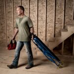 Werner NPS-48 Steel 4ft Rolling Scaffold, 500 lb Capacity, Non-Marring Casters product image