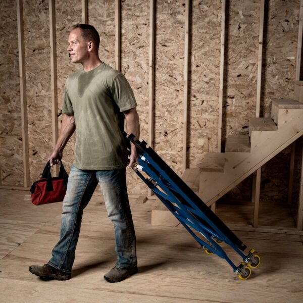 Werner NPS-48 Steel 4ft Rolling Scaffold, 500 lb Capacity, Non-Marring Casters product image