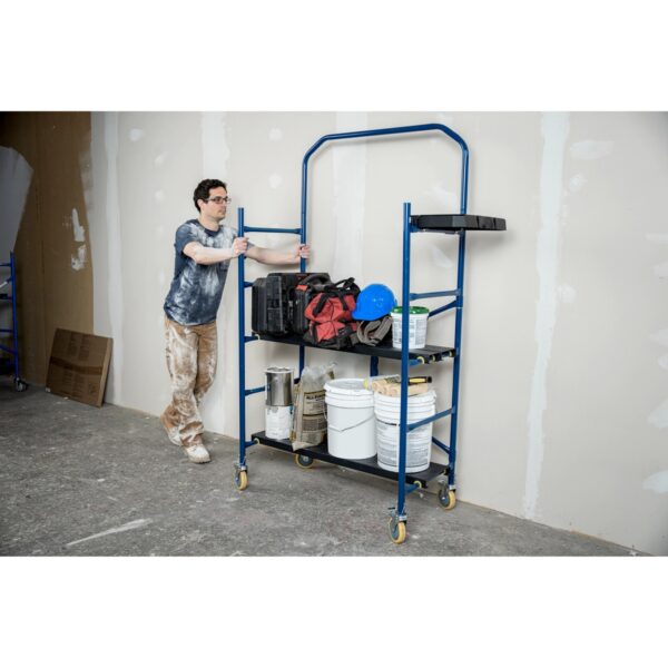 Werner NPS-60 Steel 5ft Rolling Scaffold, 900 lb Capacity, Blue product image