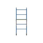 Werner NSRS-72 Steel 6ft Baker Rolling Scaffold, 1000 lb Load Capacity, Adjustable Platform product image