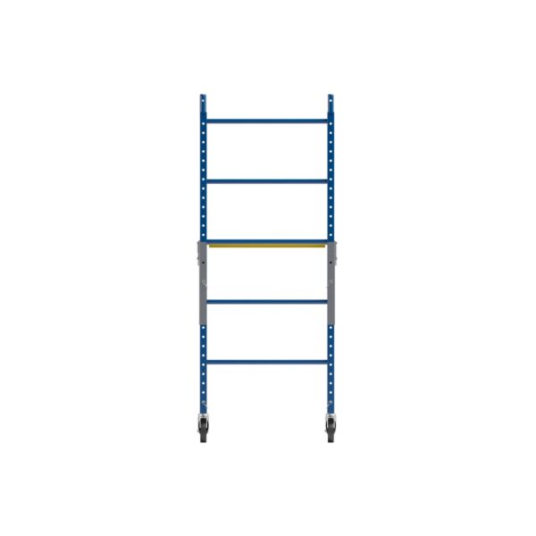 Werner NSRS-72 Steel 6ft Baker Rolling Scaffold, 1000 lb Load Capacity, Adjustable Platform product image