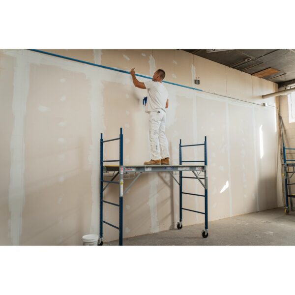 Werner NSRS-72 Steel 6ft Baker Rolling Scaffold, 1000 lb Load Capacity, Adjustable Platform product image