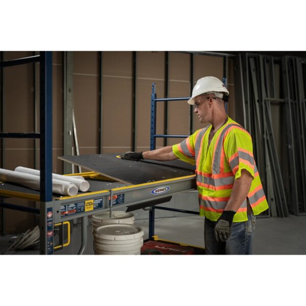 Werner NSRS-72MP Steel 6ft Multipurpose Rolling Scaffold, 1,250 lb Load Capacity product image