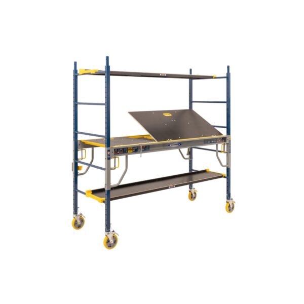 Werner NSRS-72MP Steel 6ft Multipurpose Rolling Scaffold, 1,250 lb Load Capacity product image