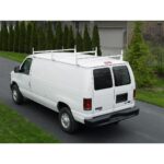 Werner VR403-W Steel Van Rack 3rd Bar for Dodge Vans, White, 43.8 in Length, 600 lb Capacity product image