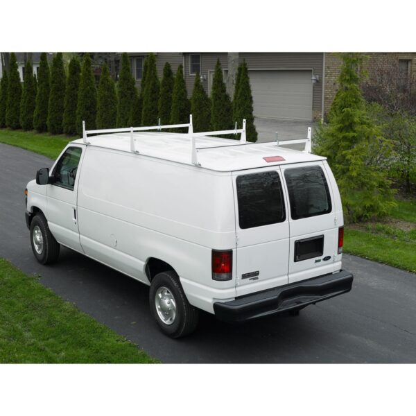 Werner VR403-W Steel Van Rack 3rd Bar for Dodge Vans, White, 43.8 in Length, 600 lb Capacity product image