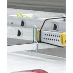 Werner VR401-W Steel Van Rack, 41.6 in L x 4.25 in W x 5 in H, White product image