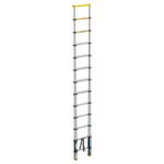 Werner TS1250 Telescoping Ladder Type IA, 12.5 ft, Blue/Yellow product image