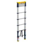 Werner TS1250 Telescoping Ladder Type IA, 12.5 ft, Blue/Yellow product image
