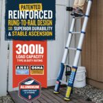 Werner TS1500 Telescoping Ladder, 15 ft, Type IA, 300 lb Load product image