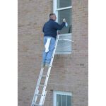 Werner AC96 Universal Stabilizer, 47 in Span, 10 in Standoff, Aluminum, Silver product image