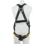 Werner H913001 Welding High Heat Harness, Standard Back D-Ring, Size S, Black/Yellow product image