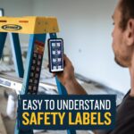 Werner FS104CZ 4ft Type I Fiberglass Single-Sided Step Ladder, 250 lb Load, ComfortZone Step product image