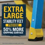 Werner FS104CZ 4ft Type I Fiberglass Single-Sided Step Ladder, 250 lb Load, ComfortZone Step product image