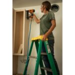 Werner FS204 4ft Type II Fiberglass Step Ladder, 225 lb Load, Single-Sided, Green product image