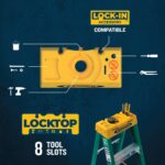 Werner FS206 6ft Type II Fiberglass Step Ladder, 225 lb Load, Green, 10 ft 4 in Max Reach product image