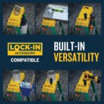 Werner FS206 6ft Type II Fiberglass Step Ladder, 225 lb Load, Green, 10 ft 4 in Max Reach product image