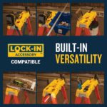 Werner NXT1A10 10ft Type IA Fiberglass Step Ladder, 300 lb Load, 14 ft 2 in Max Safe Reach product image