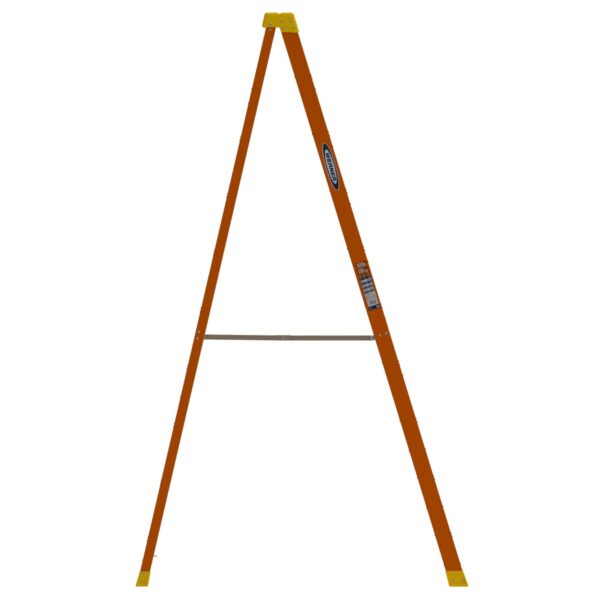 Werner NXT1A10 10ft Type IA Fiberglass Step Ladder, 300 lb Load, 14 ft 2 in Max Safe Reach product image