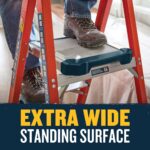 Werner RS1A06 READY STEP 5.5 ft Type IA Fiberglass Step Ladder, 300 lb Load Capacity product image