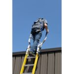 Werner X300001 Extension Ladder WalkThru Gate Aluminum, 30.7 in L x 14.17 in W x 3.75 in H product image