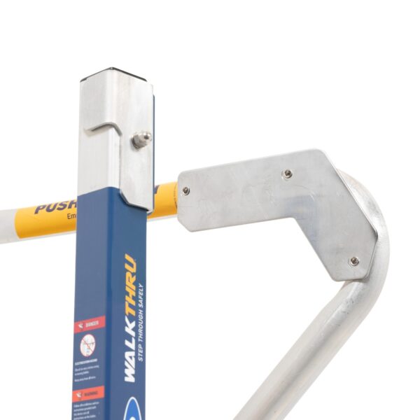 Werner X300001 Extension Ladder WalkThru Gate Aluminum, 30.7 in L x 14.17 in W x 3.75 in H product image