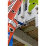 Werner X300002 Ladder Stability Anchor Clamp and Strap, 40 in Strap, Silver/Blue product image