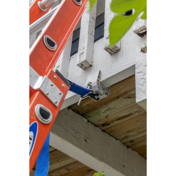 Werner X300002 Ladder Stability Anchor Clamp and Strap, 40 in Strap, Silver/Blue product image