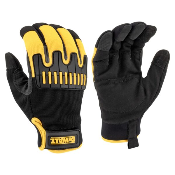DEWALT DPG758XL Impact Cold Weather Gloves, Heavy-Duty, Touchscreen, TPR Knuckle Protection – Size XL